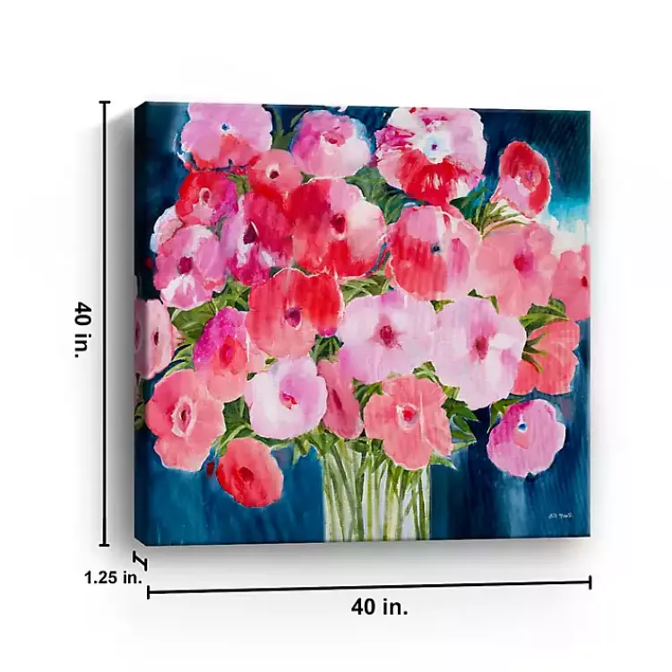 Kirklands Home Canvas Art|Forgotten Joy Giclee Canvas Art Print Pink