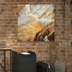 Kirklands Home Canvas Art|Formations Canvas Art Print, 35x35 in. Orange