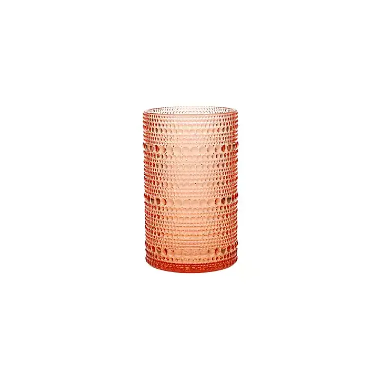 Kirklands Home Glassware & Drinkware|Fortessa Coral Orbetto Highball Glasses, Set of 4 Orange