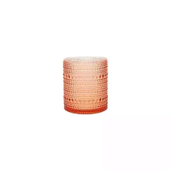 Kirklands Home Glassware & Drinkware|Fortessa Coral Orbetto Short Glasses, Set of 4 Orange