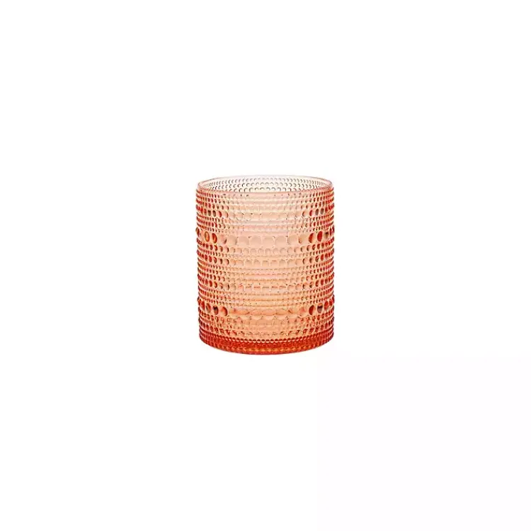 Kirklands Home Glassware & Drinkware|Fortessa Coral Orbetto Short Glasses, Set of 4 Orange
