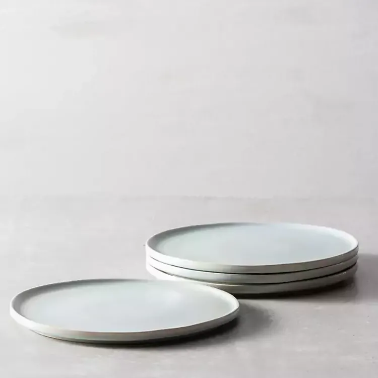 Kirklands Home Dinnerware|Fortessa Cypress Ceramic Dining Plates, Set of 4 Blue