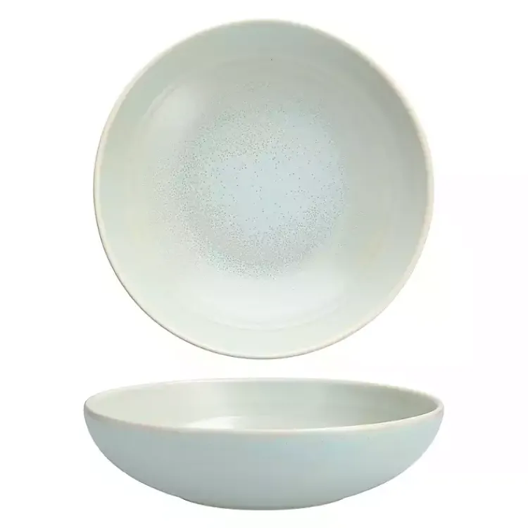 Kirklands Home Dinnerware|Fortessa Cypress Ceramic Pasta Bowls, Set of 4 Blue