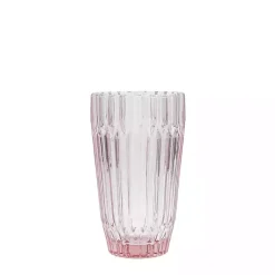 Kirklands Home Glassware & Drinkware|Fortessa Archie Tall Glasses, Set of 6 Pink