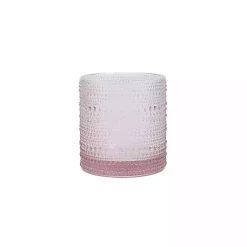 Kirklands Home Glassware & Drinkware|Fortessa Jupiter Short Glasses, Set of 6 Pink