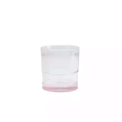 Kirklands Home Glassware & Drinkware|Fortessa NoHo Short Glasses, Set of 4 Pink