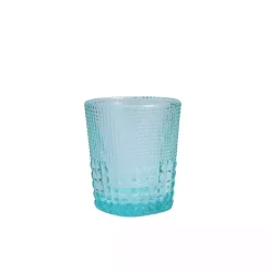 Kirklands Home Glassware & Drinkware|Fortessa Pool Malcolm Short Glasses, Set of 6 Blue