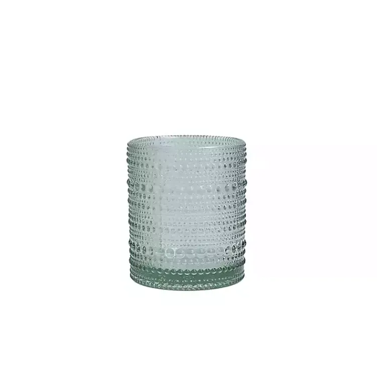 Kirklands Home Glassware & Drinkware|Fortessa Sage Bead Short Glasses, Set of 6 Green