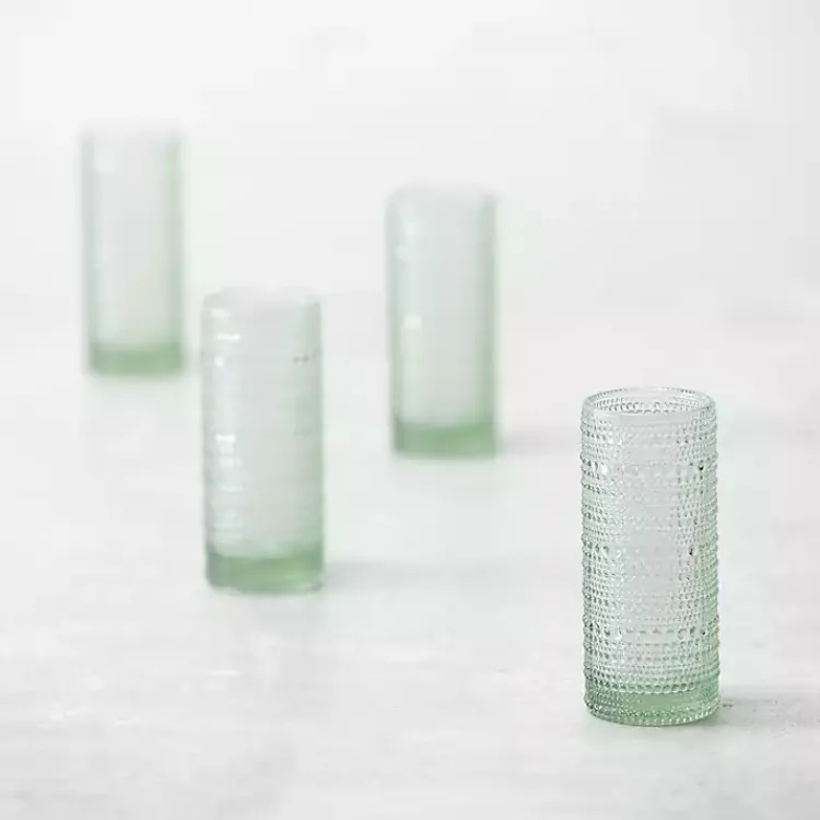 Kirklands Home Glassware & Drinkware|Fortessa Sage Jupiter Highball Glasses, Set of 6 Green