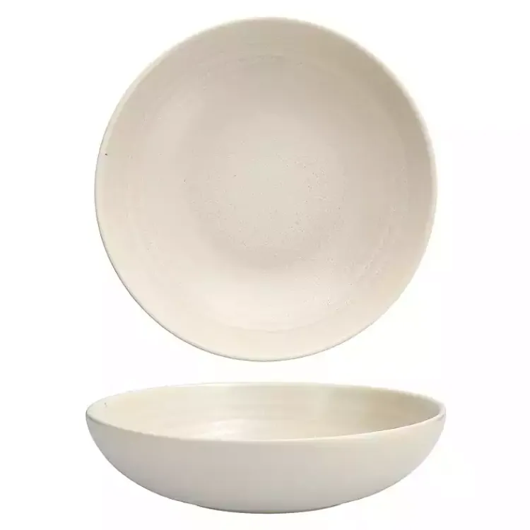 Kirklands Home Dinnerware|Fortessa Sand Ceramic Pasta Bowls, Set of 4 Tan
