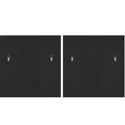 Kirklands Home Decorative Mirrors|Frameless Beveled Square Mirrors, Set of 2