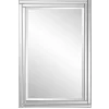 Kirklands Home Decorative Mirrors|Frameless Double Panel Wall Mirror