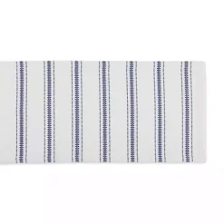 Kirklands Home Table Linens|French Zig Zag Stripe Table Runner, 72 in. Blue