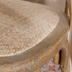 Kirklands Home Dining Chairs|French Country X-Back Dining Chairs, Set of 2 Gray