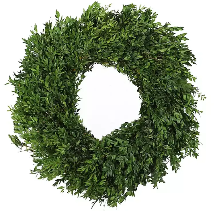 Fresh Cut Boxwood Christmas Wreath Fresh Christmas Wreaths & Greenery
