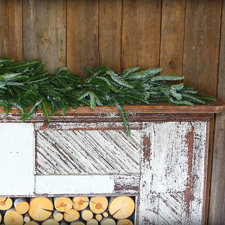 Outlet Fresh Cut Fraser Fir Christmas Garland Fresh Christmas Wreaths & Greenery