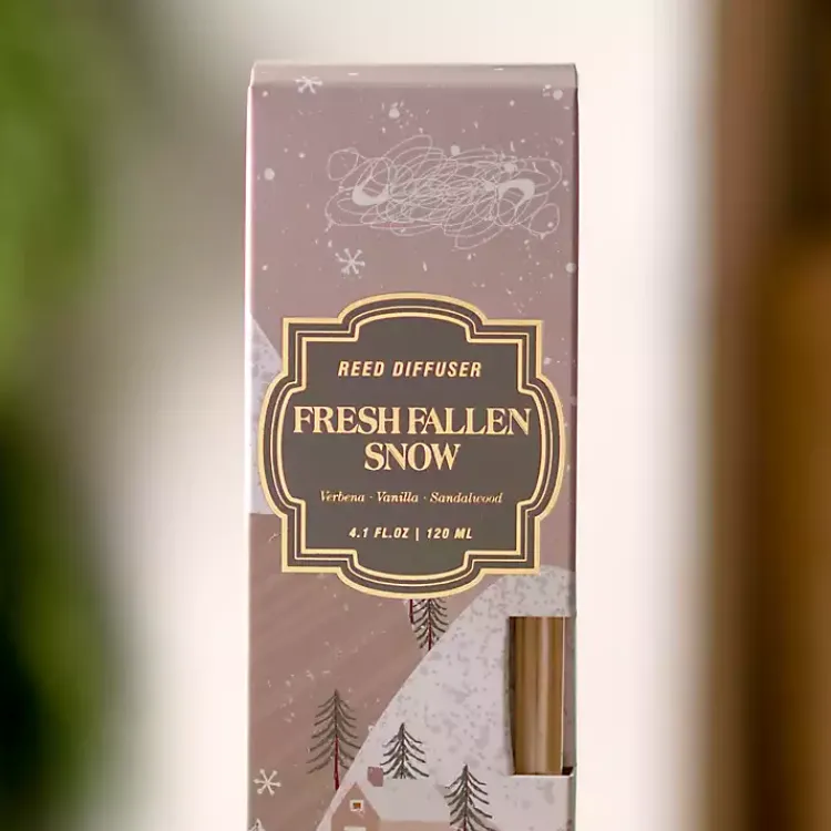 Outlet Fresh Fallen Snow Diffuser Set Home Fragrance
