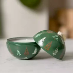 Online Fresh Fallen Snow Tin Candle Ornament Candles