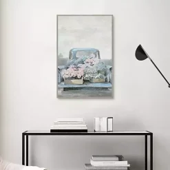 Kirklands Home Framed Art|Fresh Picked in a Pickup Framed Canvas Art Print