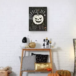 Online Fright This Way Canvas Art Print Halloween