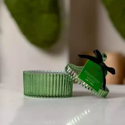 Clearance Frosted Balsam Mercury Glass Jar Candle Candles