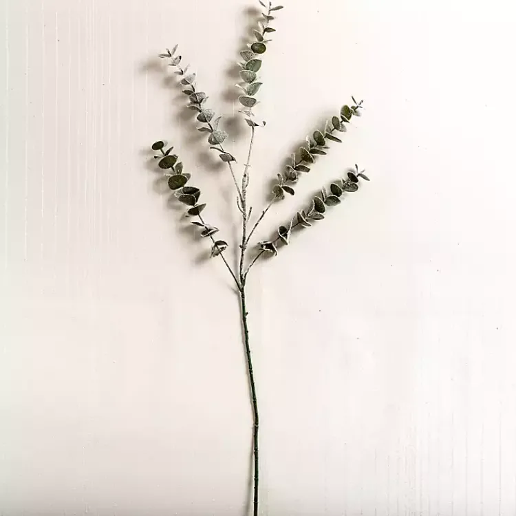 Best Frosted Spiral Eucalyptus Stem Christmas Arrangements & Garland