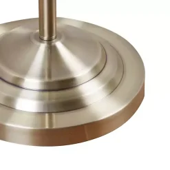 Kirklands Home Floor Lamps|Frosted Starlight Golden Floor Lamp White