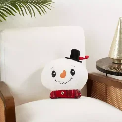Outlet Frosty Snowman Double Sided Pillow Christmas Pillows