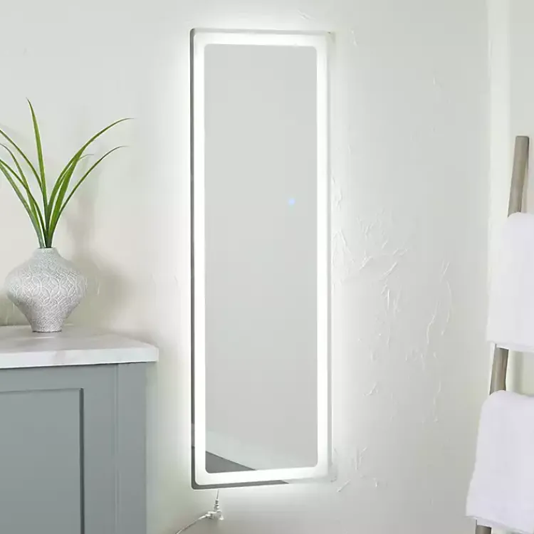 Kirklands Home Full Length & Floor Mirrors|Full Length LED Wall Mirror, 59 in.