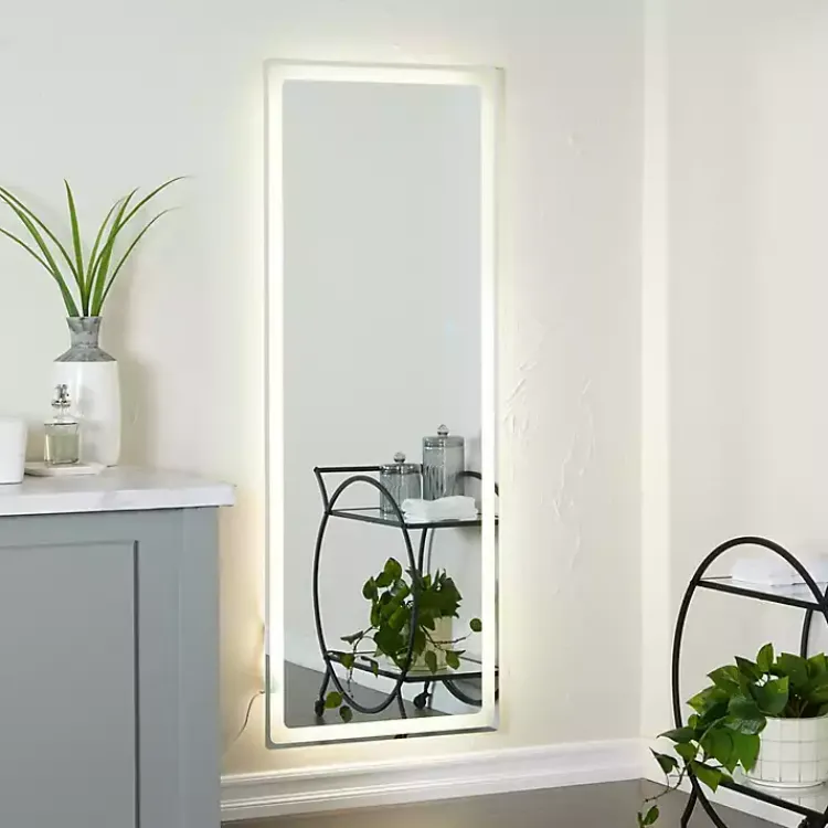 Kirklands Home Full Length & Floor Mirrors|Full Length LED Wall Mirror, 67 in.