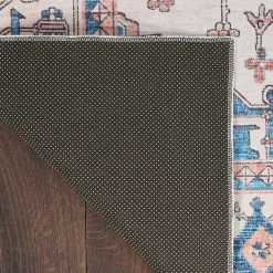 Kirklands Home Area Rugs|Fulton Coral Medallion Runner, 2x7 Pink