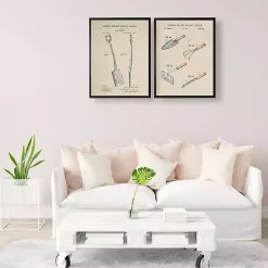 Kirklands Home Framed Art|Garden Tools Patent Framed Art Print