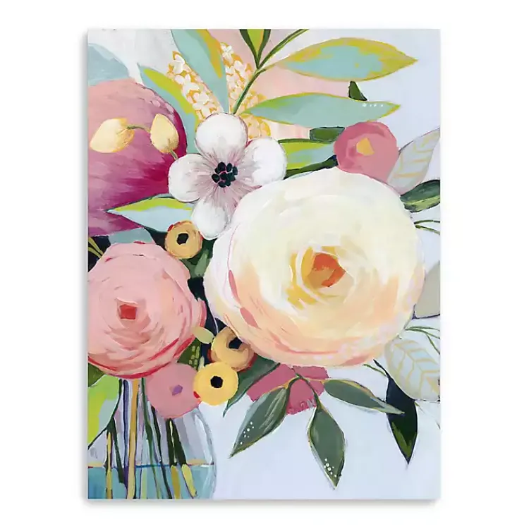Kirklands Home Canvas Art|Georgia Bouquet II Canvas Art Print, 24x32 in.