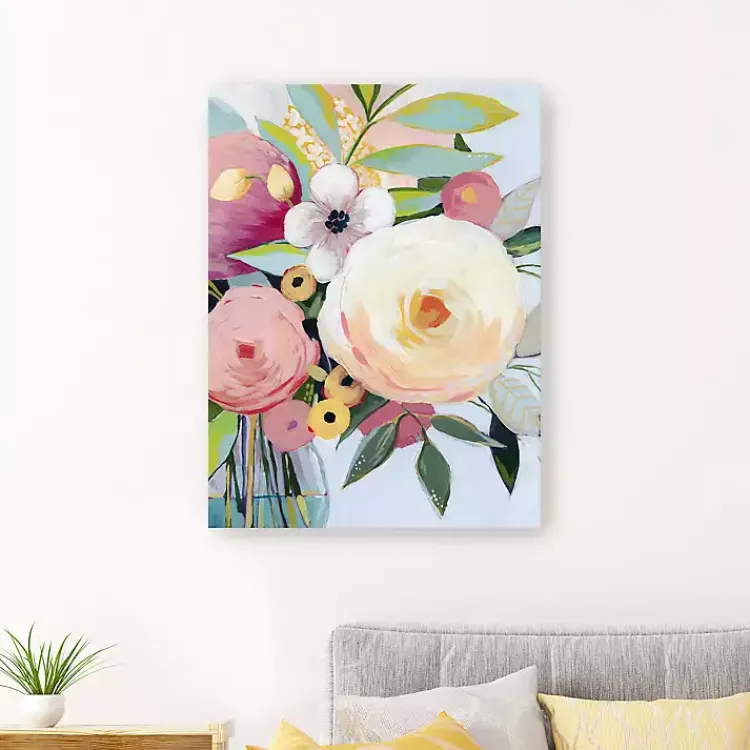 Kirklands Home Canvas Art|Georgia Bouquet II Canvas Art Print, 24x32 in.