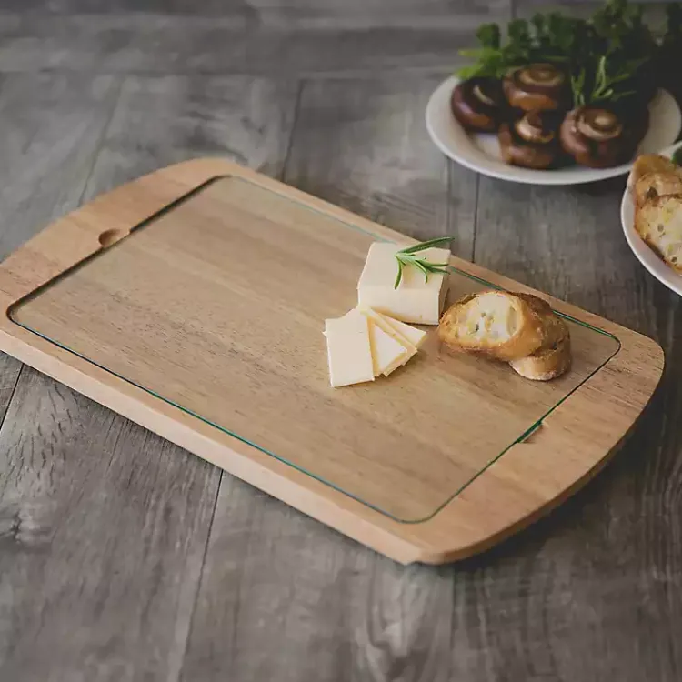 Kirklands Home Serving & Entertaining|Georgia Bulldogs Wood and Glass Serving Board