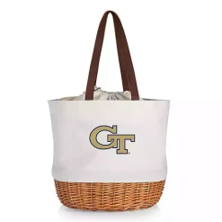 Kirklands Home Serving & Entertaining|Georgia Tech Canvas Tote Bag Yellow
