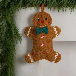 Discount Gingerbread Christmas Stocking Christmas Stockings & Stocking Holders