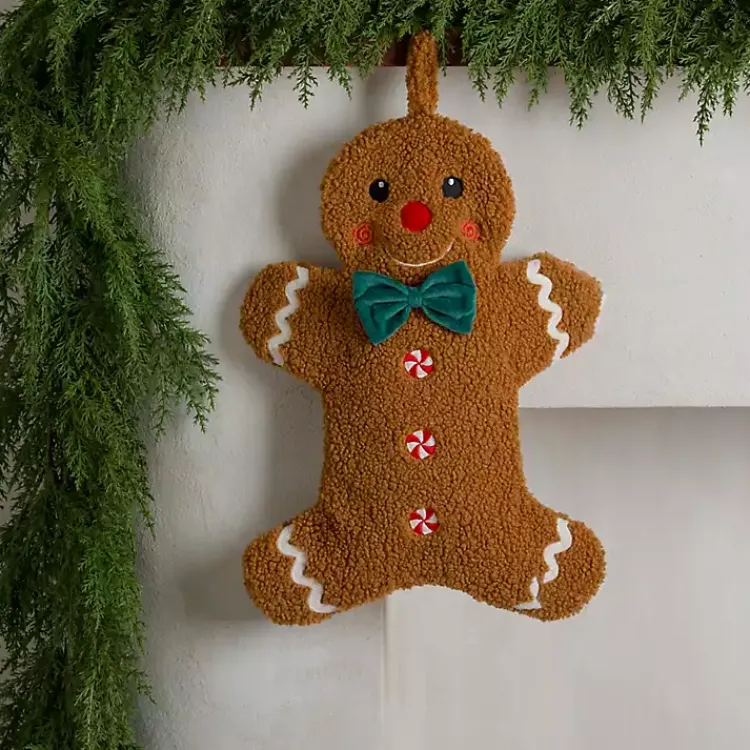 Discount Gingerbread Christmas Stocking Christmas Stockings & Stocking Holders