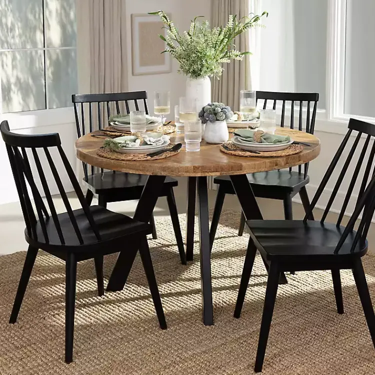Kirklands Home Dining Tables|Glenn Natural Wood Dining Table Tan