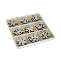 Sale Glitter Snowflake 18-pc. Christmas Ornament Set Christmas Ornaments
