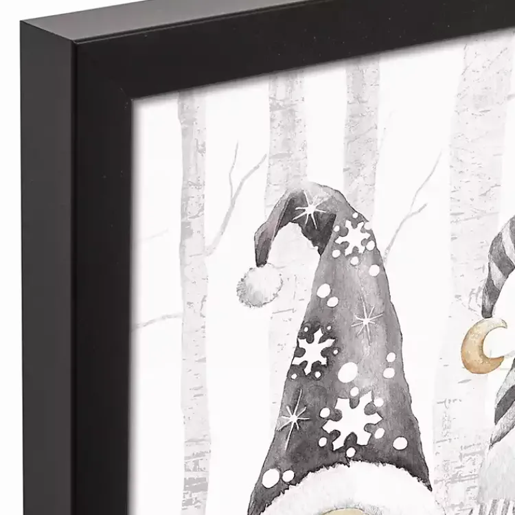 Sale Gnome for the Holidays Framed Canvas Art Print Christmas Art & Wall Decor