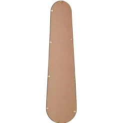 Kirklands Home Decorative Mirrors|Gold Abstract Oblong Wall Mirror