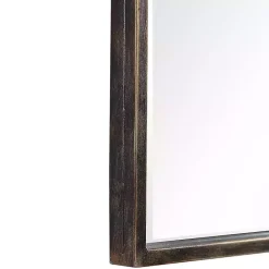 Kirklands Home Decorative Mirrors|Gold and Bronze Metal Arch Mirror