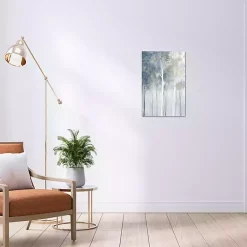 Kirklands Home Canvas Art|Gold and Silver Forest Canvas Art Print