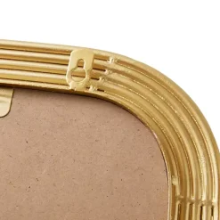 Kirklands Home Decorative Mirrors|Gold Aurelia Fluted Wall Mirror