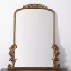 Kirklands Home Decorative Mirrors|Gold Bordeaux Ornate Scroll Mirror