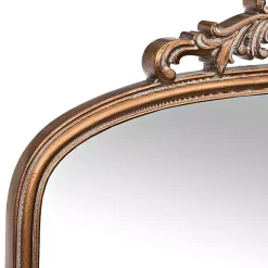 Kirklands Home Decorative Mirrors|Gold Bordeaux Ornate Scroll Mirror