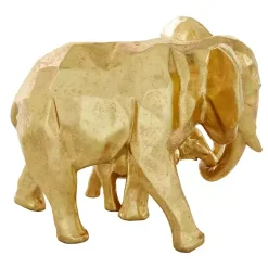 Online Carved Elephant Family Statue Statues & Figurines