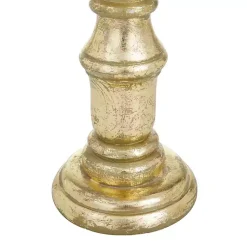 Discount Carved Mango Wood Candle Holders, Set of 3 Candle Holders