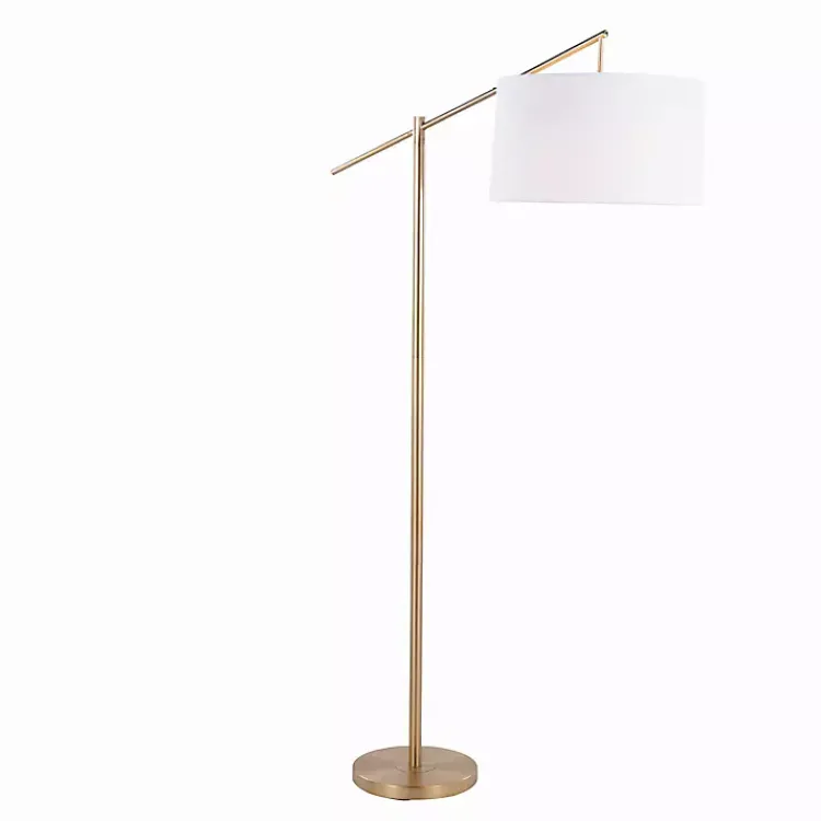 Kirklands Home Floor Lamps|Cassie Floor Lamp Gold